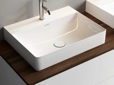 Duravit XSquare Vanity Unit Set 2 3D model