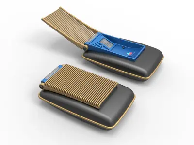 Communicator from Star Trek 3 The Search for Spock 1984 3D print model