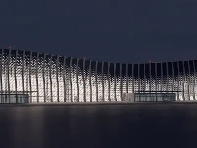 Airport Building 3D model