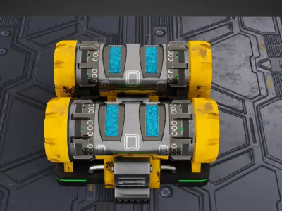 Sci Fi Generator 3D model