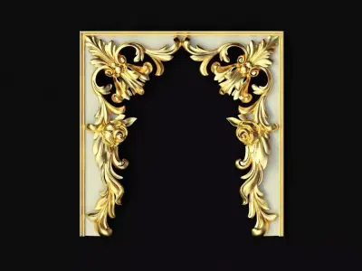 dekor ornament 3D model 177