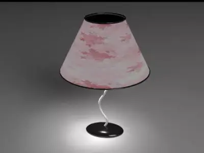 lampshade abajur 3D model