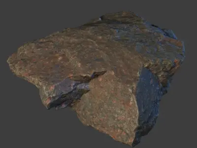 Mia Stone Low-poly 3D model