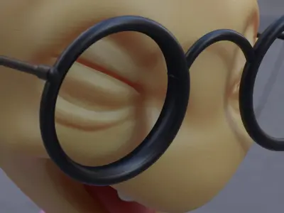 TOON ALIEN 3D MODEL Low-poly 3D model