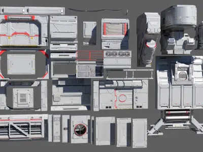  Sci-Fi Hall full clean textured 