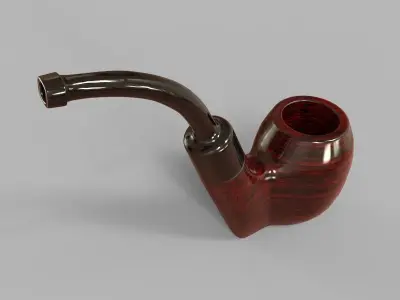 Tobacco Pipe 3D model