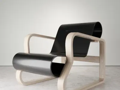 Paimio Armchair 3D model