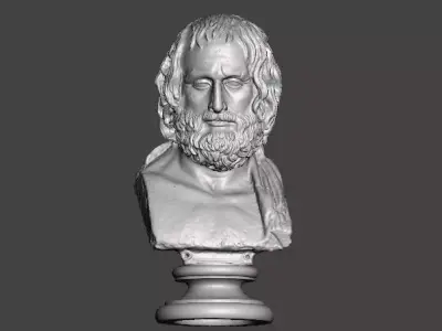 Protagoras Bust 3d  printing 3D print model
