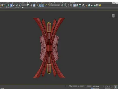 Vida Wall Sconce Low-poly 3D model