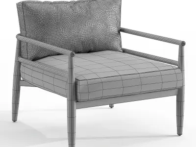 Teresa armchair 3D model