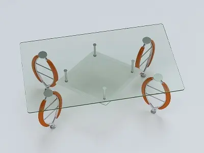 Center Table 3D model