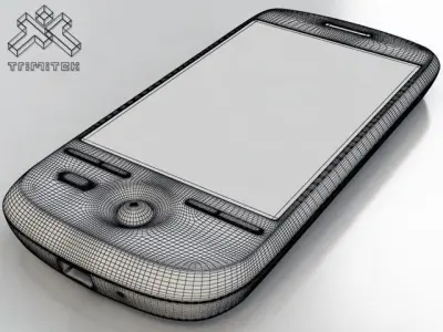 HTC Magic  - 2009 - White 3D model