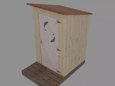 Outhouse 3D model