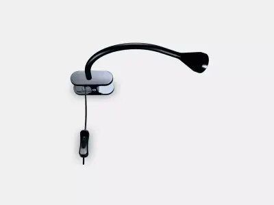 NAVLINGE LED clamp spotlight 2 Low-poly 3D model