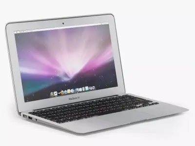 Apple MacBook Air 11 Low-Poly Low-poly 3D model