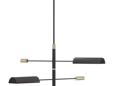 Randolph suspension lamp p4676 by Laskasas 3D model