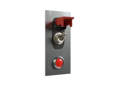 Toggle Switch 3D model