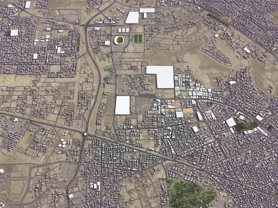 Riffa Low-poly 3D model