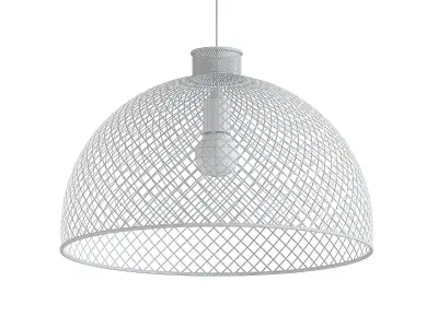 Saito satto bamboo pendant light 3D model