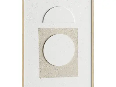 Dimensional painting Decomarkt N-3-4 3D model