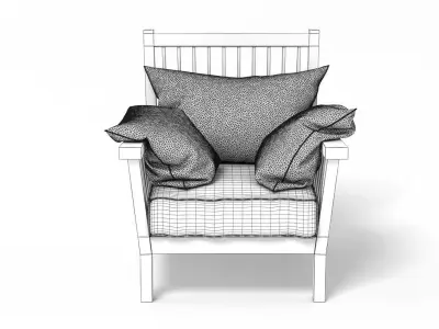 Gervasoni Gray Chair 3D model