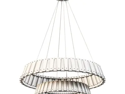 Chandelier Xuanda TGDXD8356 rings Lamp 3D model
