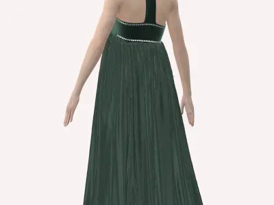 Dune inspired garment in Style3d Atelier 3D model