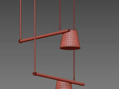 Linear luminaires With Led  Collection 3D model