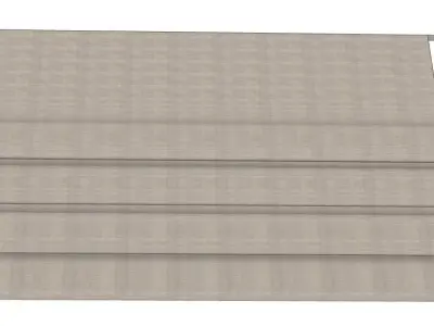 Roman Shade 3D model