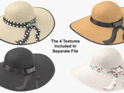 Women Accessories Collection 3D model