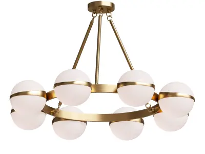 Chandelier LAON Low-poly 3D model
