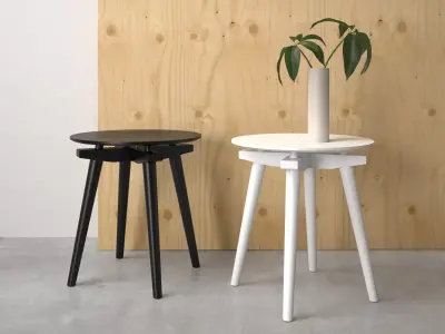 Stool CC 3D model