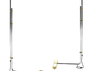 Cedric Hartman Floor Lamp 3D model