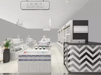 Full Jewelry Boutique 3D model