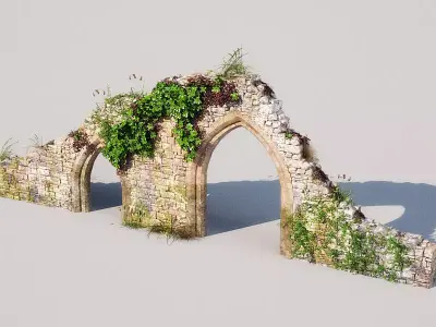 garden wall 05-01 AM148 3D model