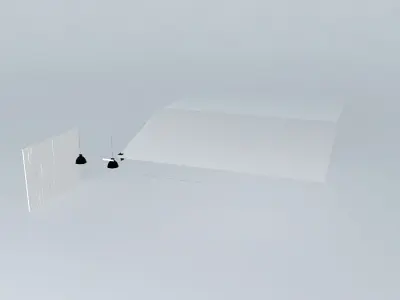 doorwall table with board Free 3D model