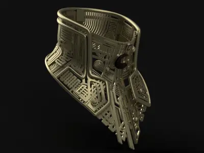 JUPITER ASCENDING BALEM COLLAR 3D print model