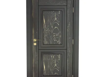 Dor-01 open door 3D model