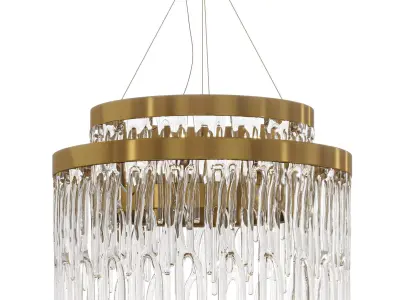 Chandelier Luxxu Babel suspension by lalume 3D model