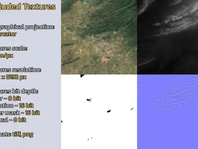 Islamabad Pakistan City Landscape 3D Model 3D model