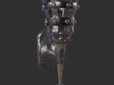 Wall Sconce Free low-poly 3D model