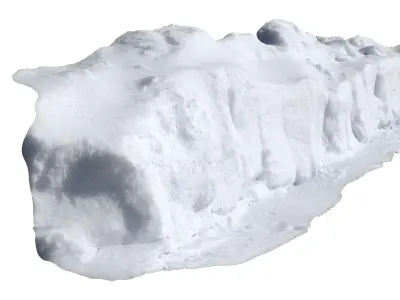 Snow  fence  3D model