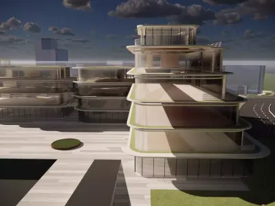 Homes and care center -A2 3D model