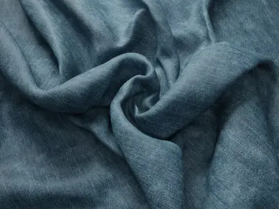  Washed Denim Fabric 4K  Texture