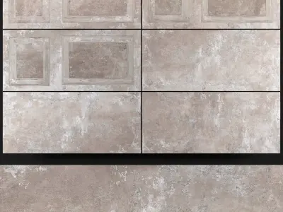 ABK Ghost Boiserie Rope 1200x2700 3D model