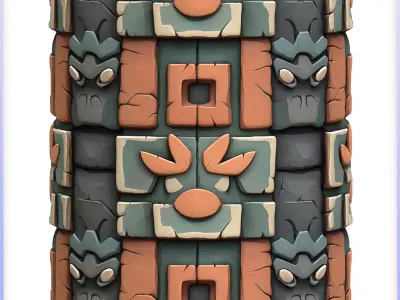 Stylized Wall Seamless Texture Texture 92