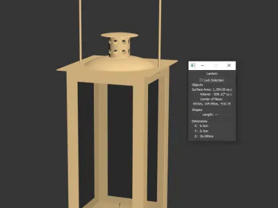 Lantern 3D model