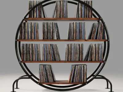 Vinyl Storage No53 3D model