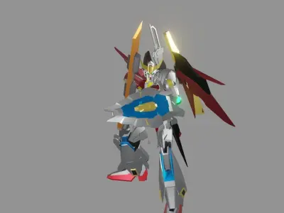 The Mecha Attacker 4 3D model