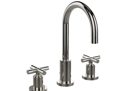 Dornbracht Tara Three-hole Bathroom Faucet 3D model